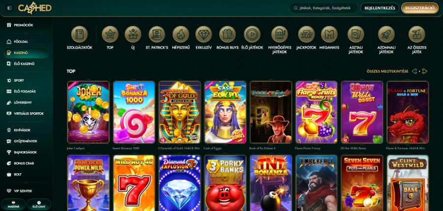 Cashed Casino Magyar vélemény